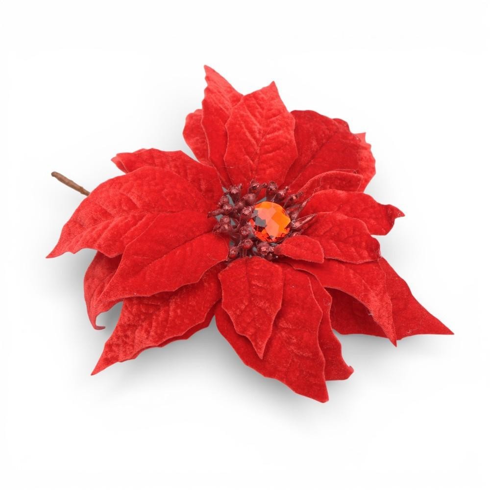 RAMETTO STELLA NATALE CM 23 ROSSO